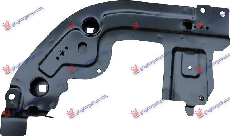 Panel mbajtës feneri metalik (i përparëm)