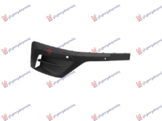 Mbulesë e dritës së mjegullës (me 2 hapje për sensorë parkimi)