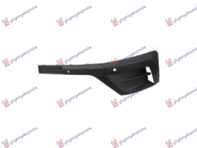 Mbulesë e dritës së mjegullës (me 2 hapje për sensorë parkimi)