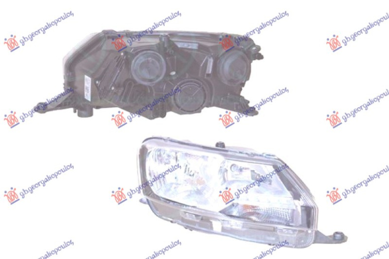 Fener elektrik (H7/H7) 17- (VALEO)