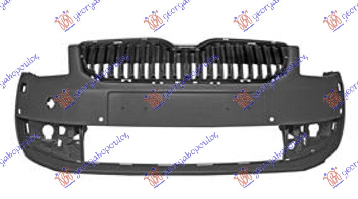 Parakolpi i përparmë (me grilë) (me hapje për sensorë parkimi dhe larje fenerësh) (me ose pa sensorë parkimi)