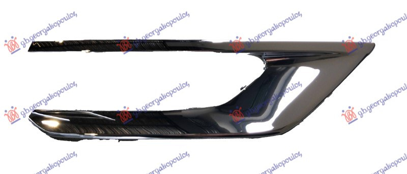 Shirit i dritës së mjegullës (krom)