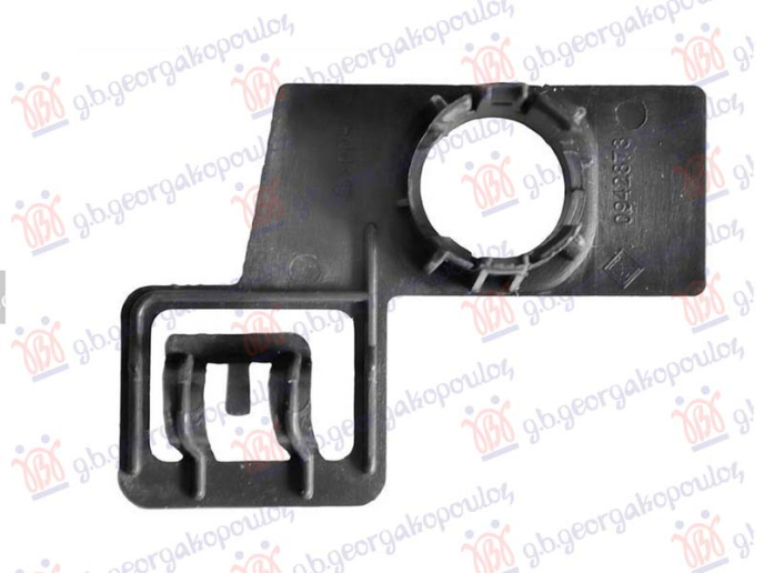 Mbajtëse e jashtme e sensorit të parkimit për parakolpin e pasmë (djathtas=majtas)