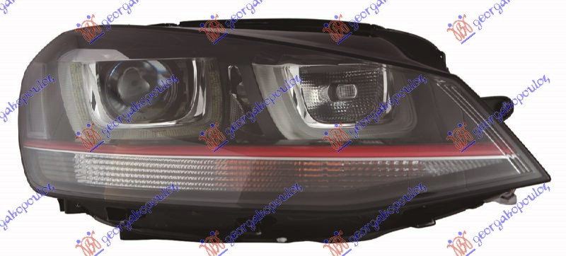 Fener GTI XENON AFS me DRL LED (E) (DEPO)