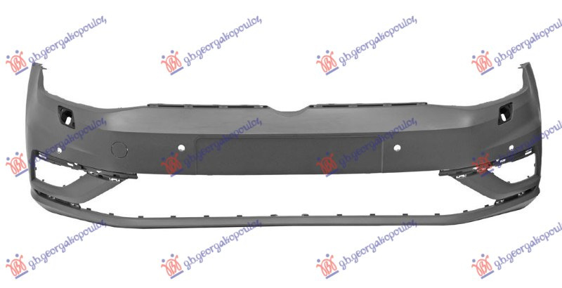 Parakolpi i përparmë (gati për ngjyrosje) (me larje fenerësh dhe sensorë parkimi) (me ose pa sensorë parkimi) (Evropë)