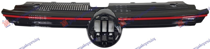 Grilë GTI me kontur të kuq