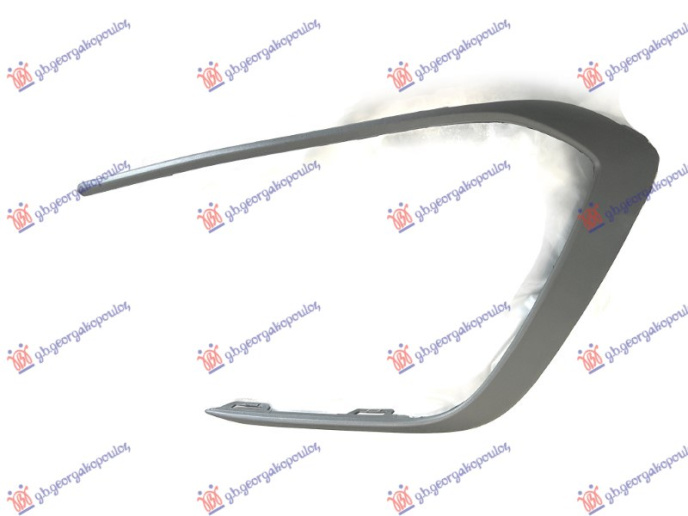 Shirit i grilës së parakolpit të përparmë argjend (GTE/GTD/GTI)