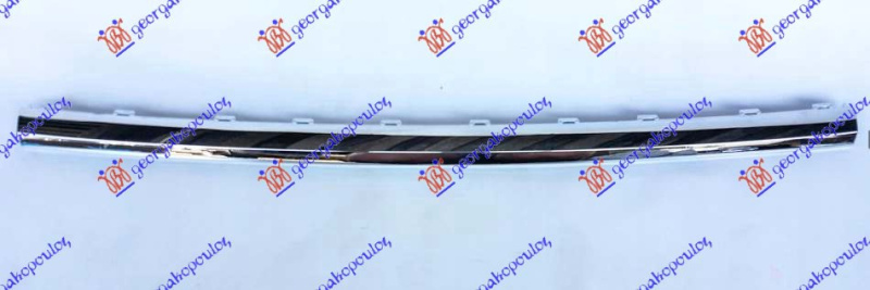 Grilë shirit qendror i poshtëm krom