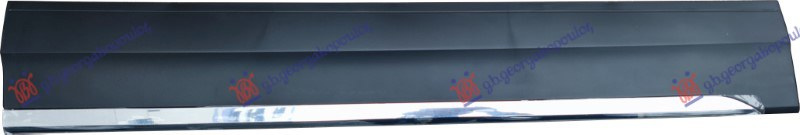 Shirit i derës së përparme (i zi, me shirit kromi)