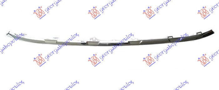 Shirit i spoilerit të parakolpit të përparmë krom (R-LINE)