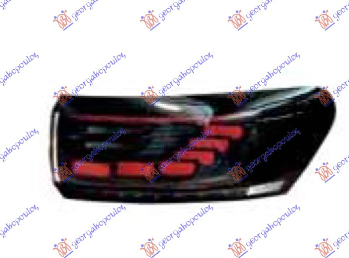 Dritë Stop e jashtme 3D LED dinamik (ORiGJiNAL)