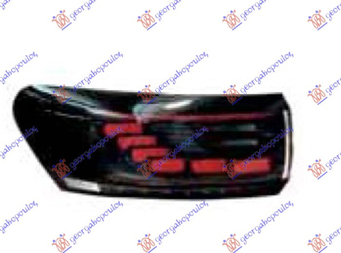 Dritë Stop e jashtme 3D LED dinamik (ORiGJiNAL)