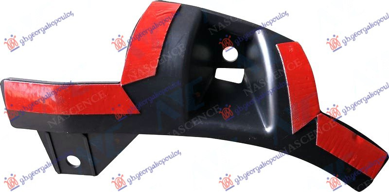 Mbajtëse plastike e parakolpit të përparmë 16-