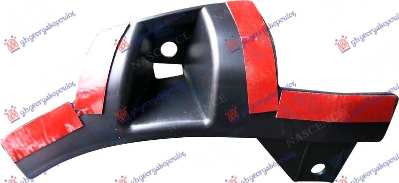 Mbajtëse plastike e parakolpit të përparmë 16-