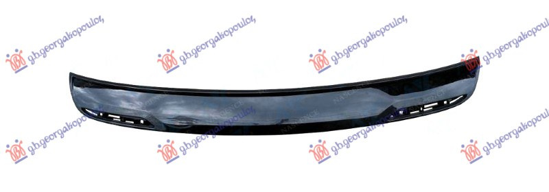 Spoiler i parakolpit të pasmë e zezë mat 16-