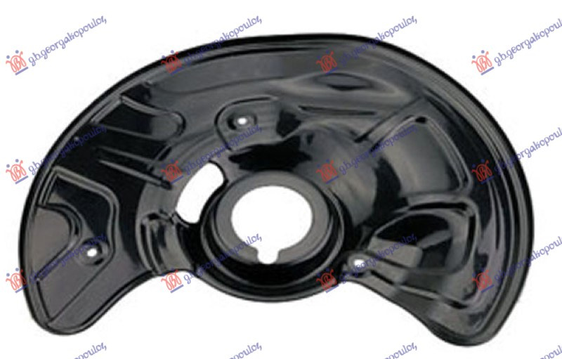 Panel mbrojtës i diskut të frenave të përparme (alumin)