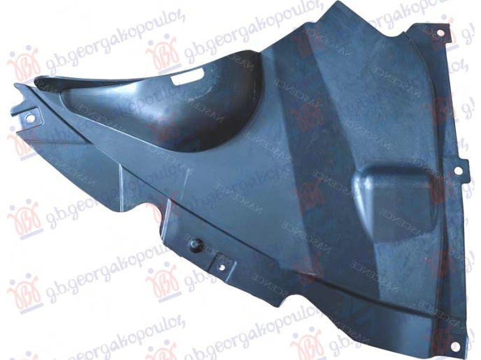 Mbrojtëse balte plastike e brendshme e poshtme e përparme (M-SPORT)