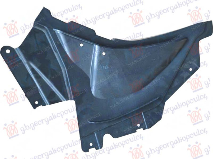 Mbrojtëse balte plastike e brendshme e poshtme e përparme (M-SPORT)