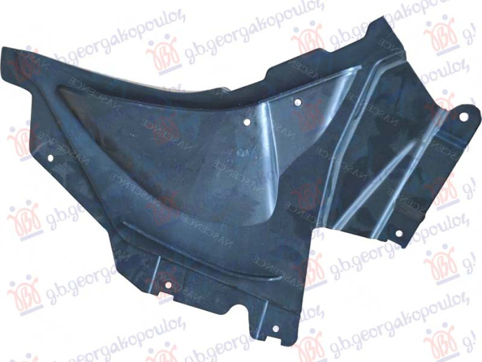 Mbrojtëse balte plastike e brendshme e poshtme e përparme (M-SPORT)