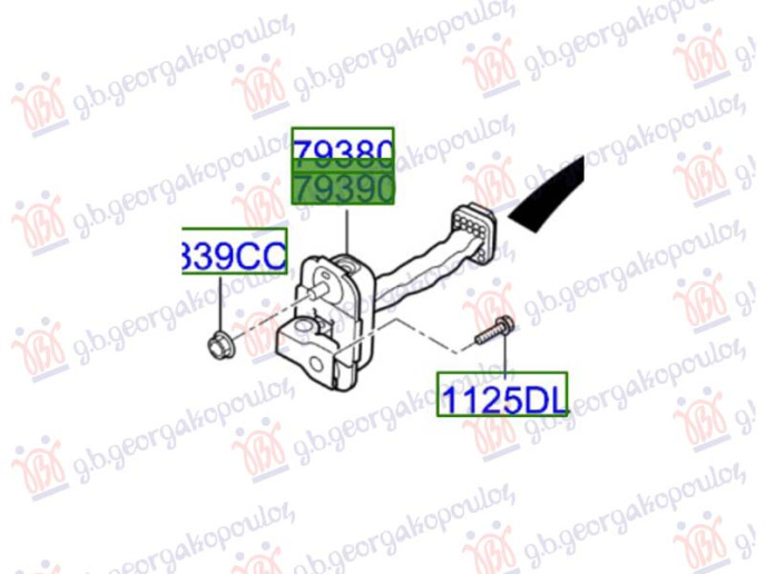 Kufizues i derës së përparme (origjinal)