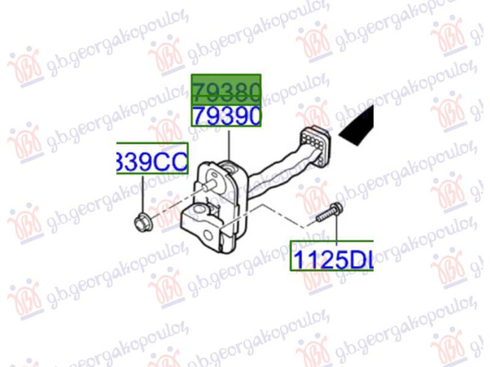 Kufizues i derës së përparme (origjinal)