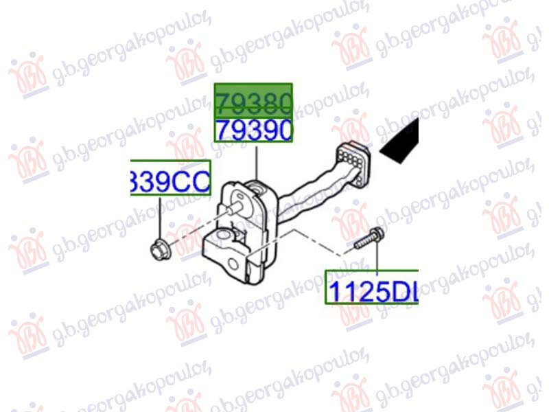 Kufizues i derës së përparme (origjinal)