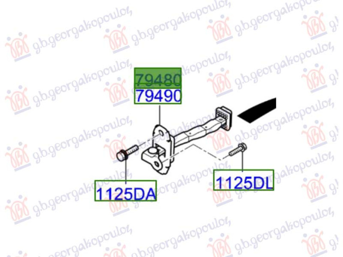 Kufizues i derës së pasme (origjinal)