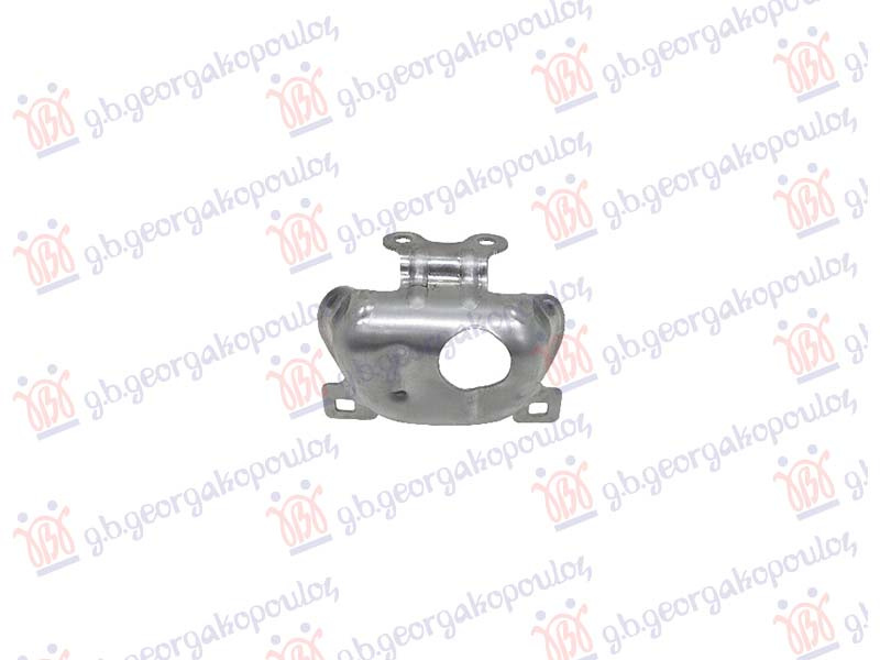 Përforcues i parakolpit të përparmë mbajtëse i poshtëm (djathtas=majtas) (alumin)