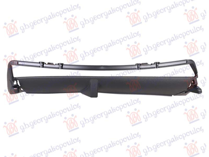 Shirit në parakolpin e pasëm i poshtëm me ngjyrë të zezë