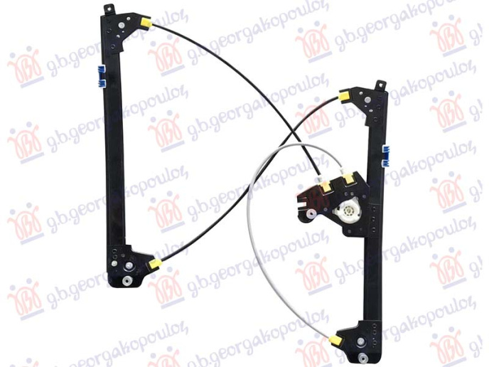 Ngritës/rregullator për dritaren e përparme elektrik (pa motor)