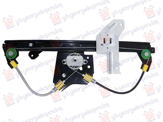 Ngritës/rregullator për dritaren e pasme elektrik (pa motor)