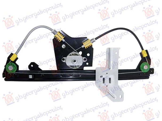 Ngritës/rregullator për dritaren e pasme elektrik (pa motor)