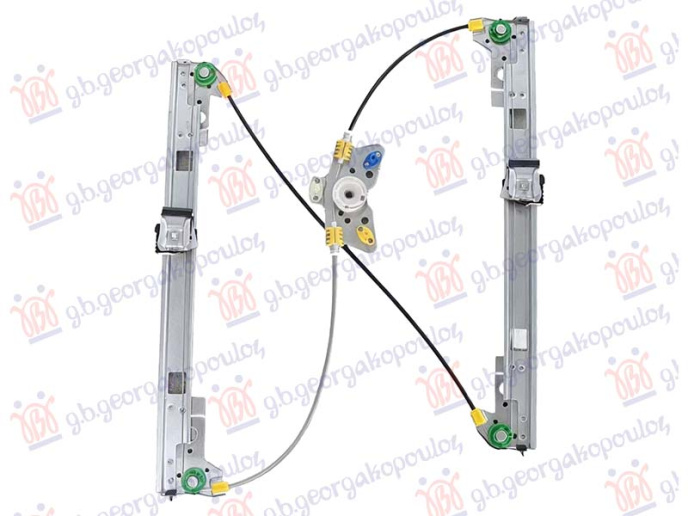 Ngritës/rregullator për dritaren e përparme elektrik (pa motor)