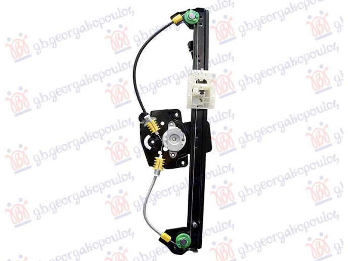 Ngritës/rregullator për dritaren e pasme elektrik (pa motor)