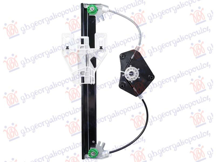 Ngritës/rregullator për dritaren e pasme elektrik (pa motor)