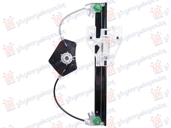 Ngritës/rregullator për dritaren e pasme elektrik (pa motor)