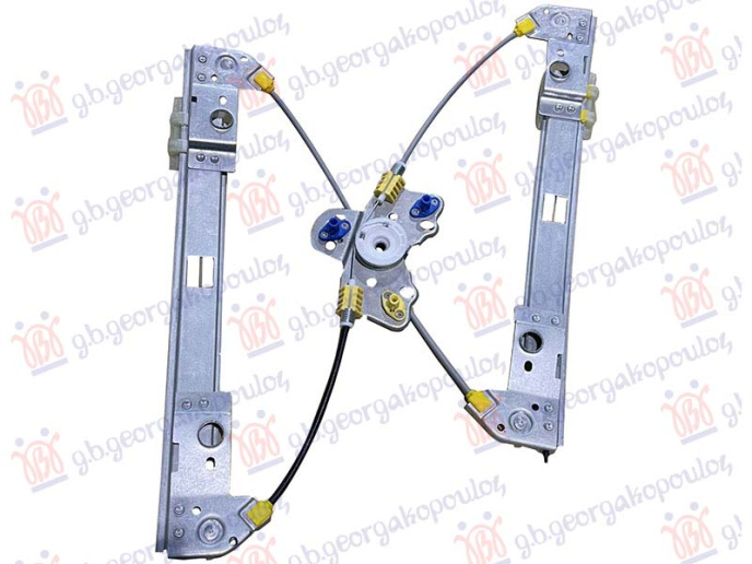 Ngritës/rregullator për dritaren e përparme elektrik (pa motor) me panel