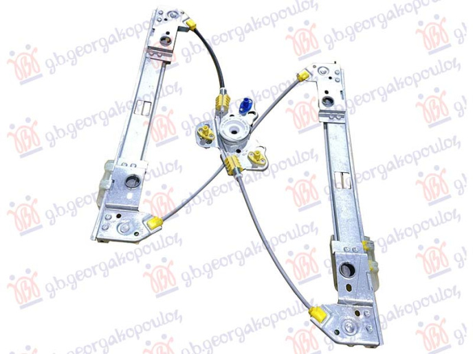 Ngritës/rregullator për dritaren e përparme elektrik (pa motor) me panel