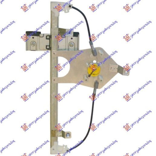 Ngritës/rregullator për dritaren e pasme elektrik (pa motor)