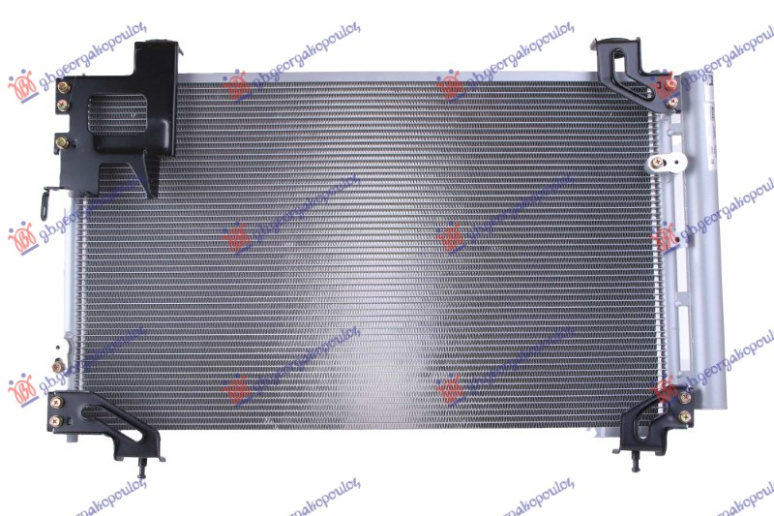 Radiator kondicioneri 2.0 D4D Dizel (590x370x16) tub diagonal (KOYO)
