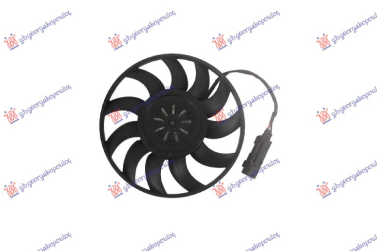 Ventilator ftohjeje 3.0- 4.2 benzinë - 4.0-6.0 dizel (400W) (380MM)