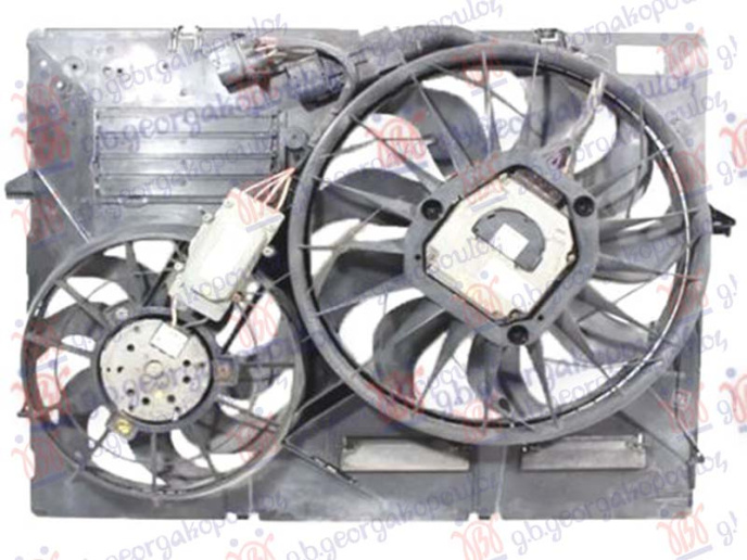 Ventilator ftohjeje dopio 3.0 dizel (600W) (300W)