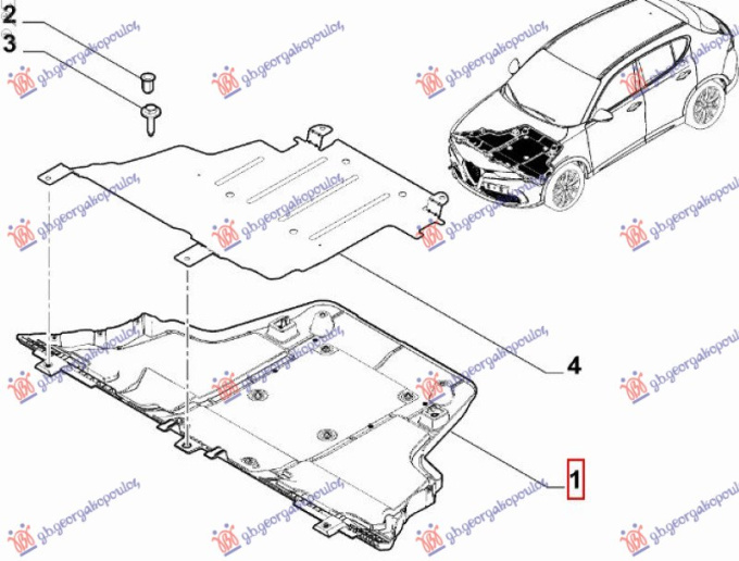 Mbulesë plastike për motor (Origjinal)