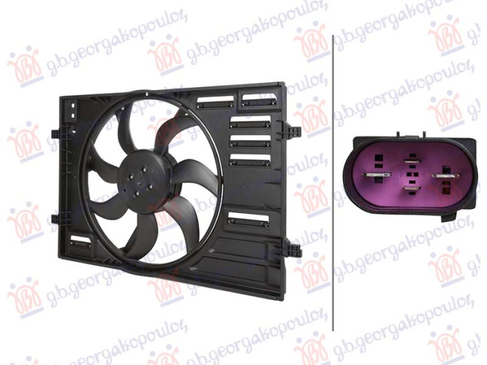 Ventilator ftohjeje (457MM) (500W) (4 pinë)