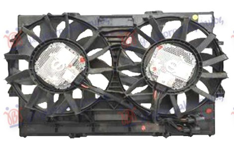 Ventilator ftohjeje dopio benzinë-dizel (600W) (600W)