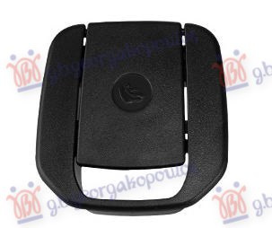 Mbulesë ISOFIX e zezë