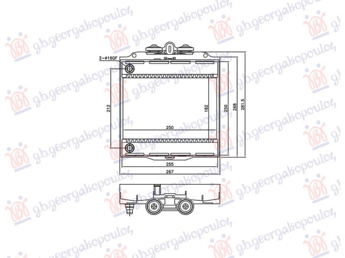 Radiator shtesë 3.0 benzinë (250x182)