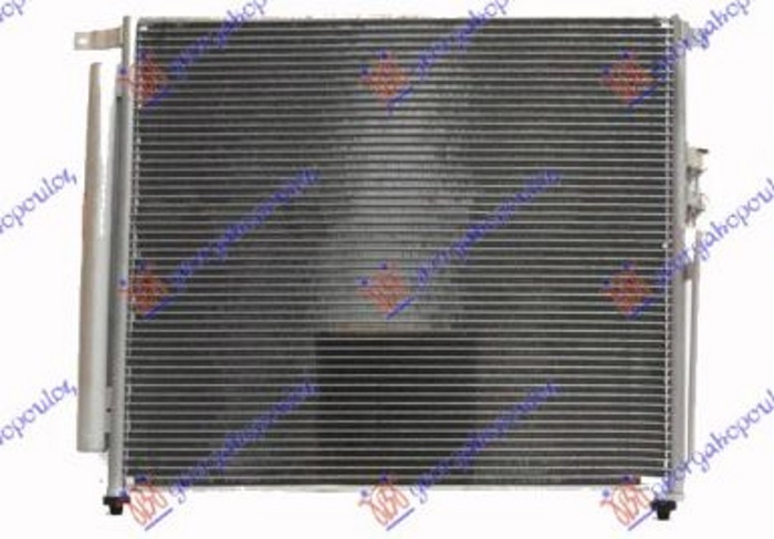 Radiator kondicioneri benzinë/dizel (638X535X12) (KOYO)