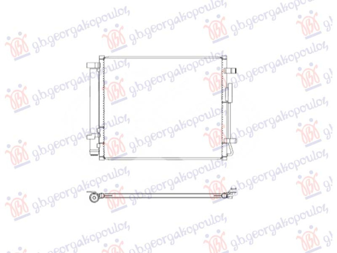 Radiator kondicioneri 1.6 Benzinë/Hibrid (466x395)