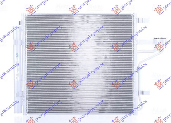 Radiator kondicioneri 1.0-1.2 Benzinë (400x380x12) (MARELLI)